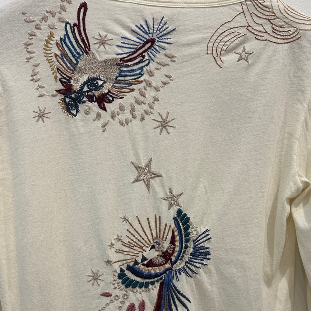 Victoria Puff Sleeve Tee by Johnny Was - Picture 7 of 10